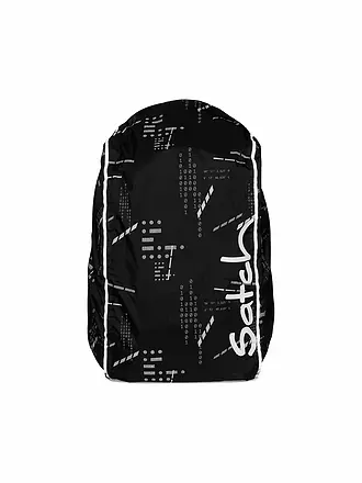 SATCH | Regencape für Satch-Rucksäcke Ninja Matrix Black | 